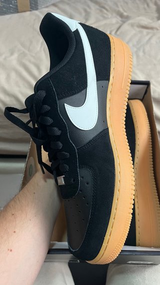 Nike Air Force 1 '07 Negro/Marrón