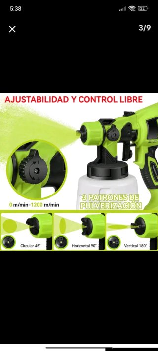 Pistola de Pintura Eléctrica