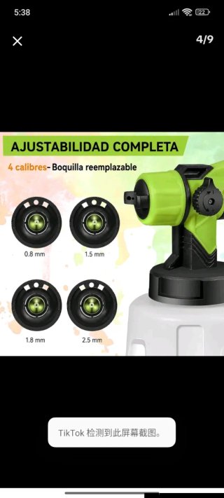 Pistola de Pintura Eléctrica