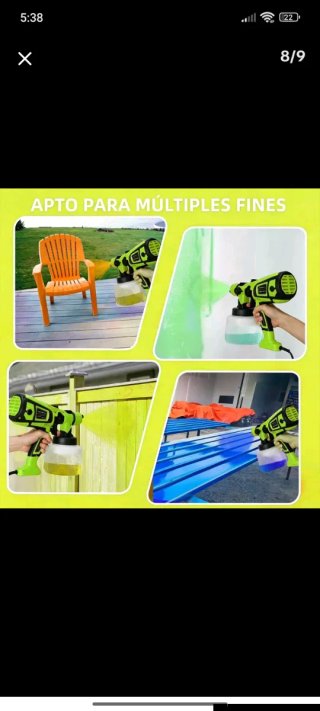 Pistola de Pintura Eléctrica