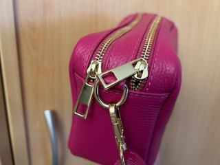 Bolso piel fucsia nuevo