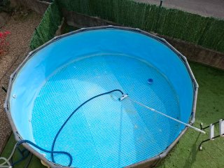 Piscina INTEX PRISM Frame Greywood 4,6m