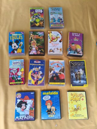 Colección VHS Infantil Variada
