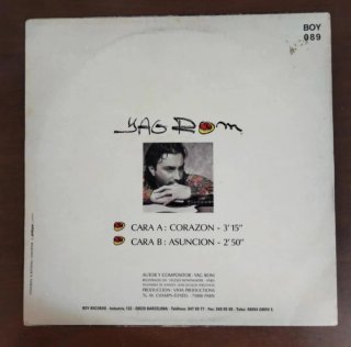 1991 HOUSE Boy Records Yag Rom - Corazon. Vinilo
