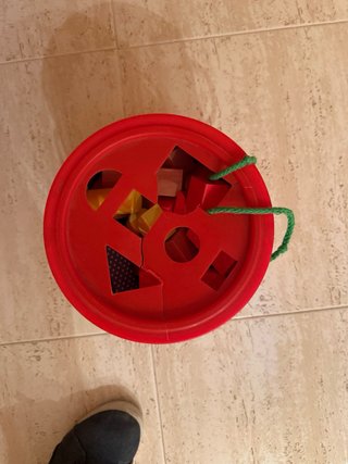 Juego construcción madera infantil
