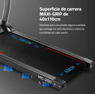 Cinta de Correr FitFiu MC-200 1500W, 14km/h