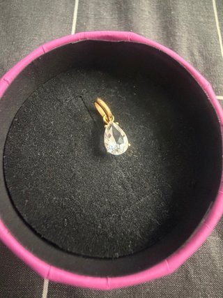 Colgante Tous Oro 18kt Topacio Blanco