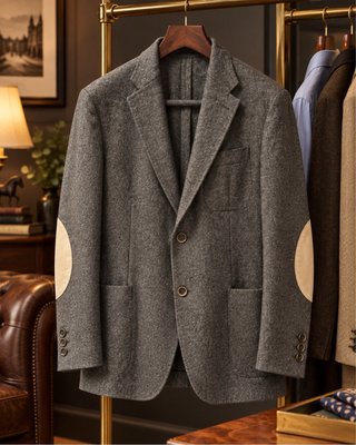 Americana Emidio Tucci Hombre Gris