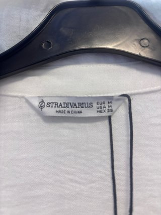 Camisa blanca manga corta Talla M