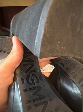 Tacones negros plataforma