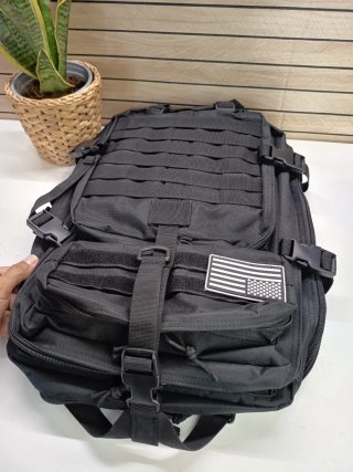 Mochila Táctica Militar 45L Negra