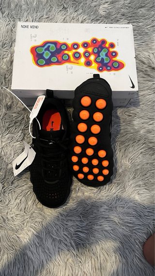 Nike Mind 002 Zapatillas Negras Naranja
