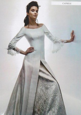 VESTIDO DE NOVIA LORENZO CAPRILE PARA PRONOVIAS ·