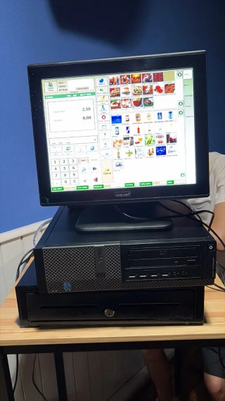 Caja Registradora Dell con Monitor Táctil