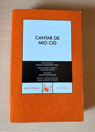 Cantar de Mio Cid