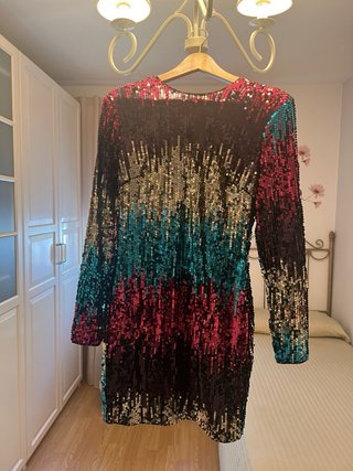 Vestido lentejuelas sin estrenar