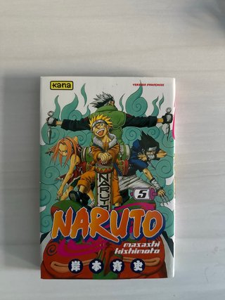 Naruto 1, 2, 3, 4 y 5