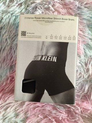 3 Calzoncillos Calvin Klein Microfibra Talla M