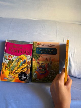 Pack 3 llibres de Geronimo Stilton