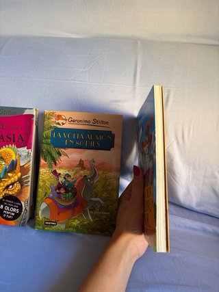 Pack 3 llibres de Geronimo Stilton