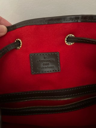 Bolso Louis Vuitton bucket marrón
