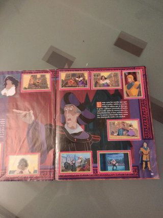 Album Cromos Disney El Jorobado de Notre Dame Pani