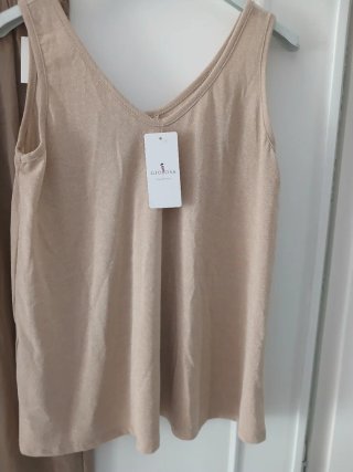 Completo donna elegante beige