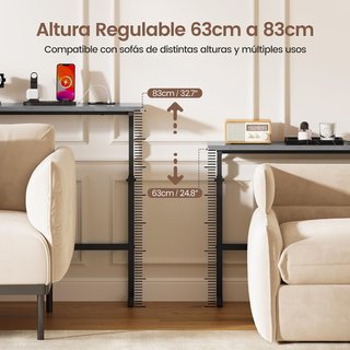 nuevo Mesa consola Luxstein elevable