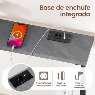 nuevo Mesa consola Luxstein elevable