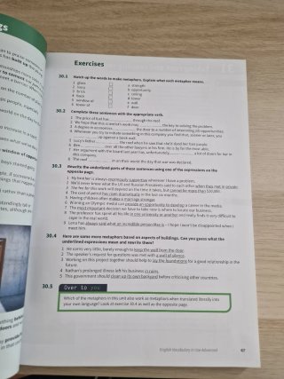 English Vocabulary in Use: Advanced Book Cambridge