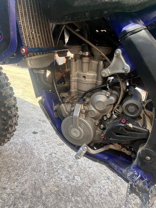 Moto Enduro/Motocross Azul y Negra