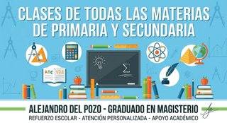 Clases particulares a primaria y secundaria