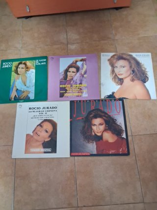 5 Vinilos LP Rocío Jurado Flamenco