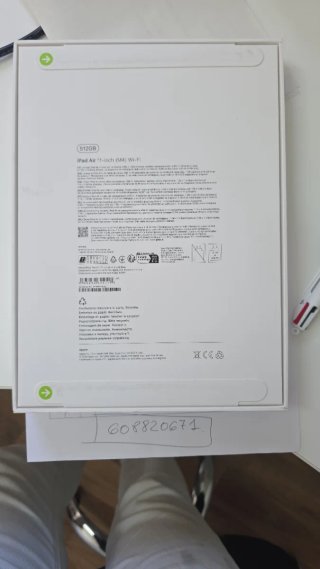 iPad Air 11 (M4) Wi-Fi 512GB Plata