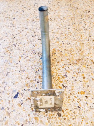 ✅ SOPORTE CURVO PARA ANTENA TV ó PARABOLICA‼️