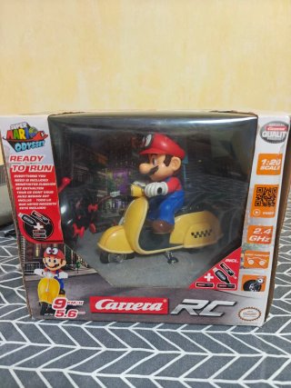 Moto RC Super Mario Odyssey Carrera