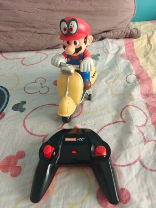 Moto RC Super Mario Odyssey Carrera
