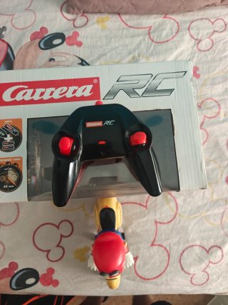 Moto RC Super Mario Odyssey Carrera