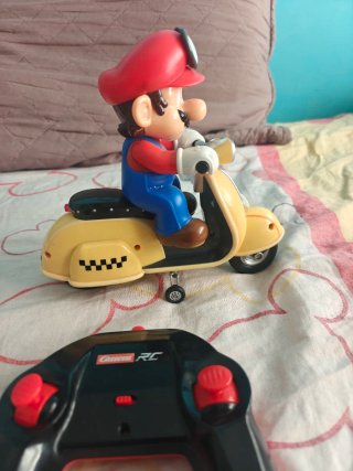 Moto RC Super Mario Odyssey Carrera