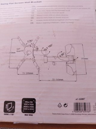 SOPORTE PARED TV