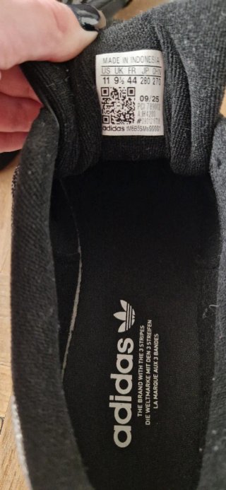 Zapatillas Adidas Negras Talla 44 Hombre