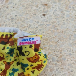 Pañal de tela con estampado de animales