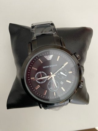 Reloj Emporio Armani Negro y Dorado