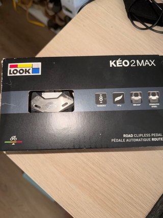 Pedales LOOK KEO 2 MAX de carbono
