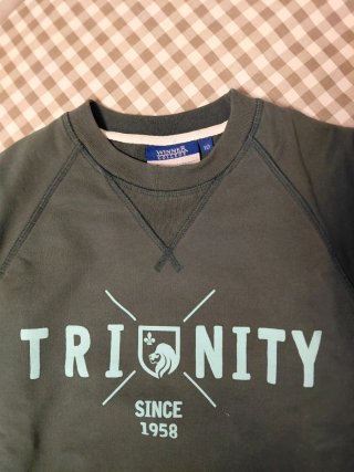 Sudadera uniformm Trinity College Since 1958 Talla