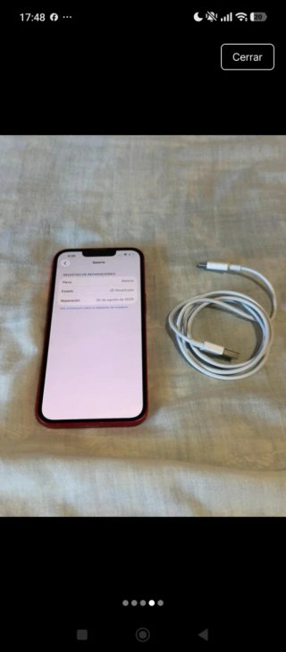 iPhone 14 128GB Rojo 97% Batería