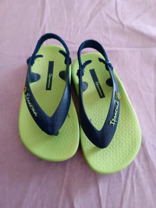 Infradito Ipanema bimbo verde/blu mis 21