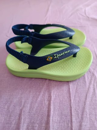 Infradito Ipanema bimbo verde/blu mis 21
