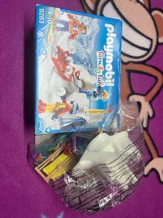 Playmobil 9283 Niños en la Nieve