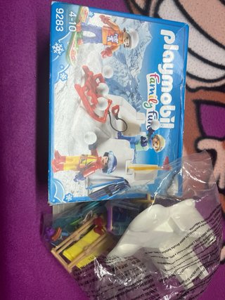 Playmobil 9283 Niños en la Nieve